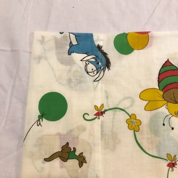Vintage Winnie The Pooh Pillow Case Eeyore Kanga Owl - Picture 6 of 16